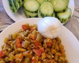 صورة لخطوة 6 من وصفة لوبية رفيعة بالزيت