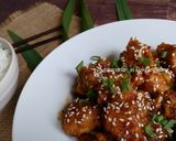 Foto langkah ke 8 dari resep Dakgangjeong (Ayam Goreng Krispi Saus Madu ala Korea).