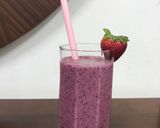 A picture of step 2 of Blueberry Smoothie.