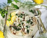 A picture of step 7 of Octopus Carpaccio.