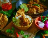 A picture of step 9 of Masala Chicken-Rice Bowl.