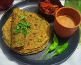 A picture of step 3 of Calcium Rich Palak Methi Thepla.