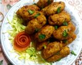 A picture of step 6 of Gola kabab.