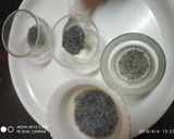 A picture of step 5 of Rose sandesh in sabza fallooda kheer.