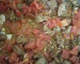 A picture of step 4 of Fried liver(maini) with vegetables#mashujaarecipe.