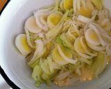 Póréhagymás saláta recept fázis 1 fotója