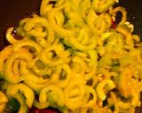 A picture of step 2 of Snakegourd coconut stir fry.