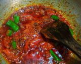 A picture of step 7 of Karachi Bombay biryani (without meat).