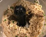 A picture of step 3 of Chicken Shami kebab.