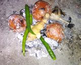 A picture of step 2 of Village style baingan ka bharta # meal challenge #lunch.