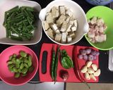 Foto langkah ke 3 dari resep Tumis tempe kacang panjang.