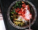 બાફેલા મઞનુ સલાડ રેસીપી સ્ટેપ3ફોટો