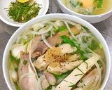 Hình bước làm 4 của món Phở Gà