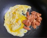 油條肉絲蛋炒飯的食譜步驟3照片