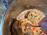 義大利麵簡單蔬菜小煎餅（Spaghetti Fritters)