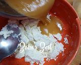 A picture of step 3 of Kharbuza/Muskmelon Shrikhand.