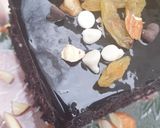 A picture of step 7 of Nutty chocolate glazed brownies.