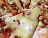 Foto langkah ke 5 dari resep Pizza Kornet Teflon.