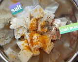 A picture of step 3 of Paneer tawa butter masala.