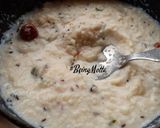 A picture of step 3 of Milk Upma.