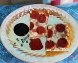 Foto del paso 7 de la receta: Pizza de peperoni