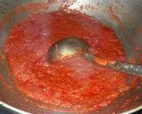 A picture of step 2 of Dhaba style rajma.