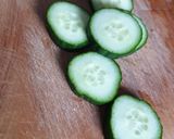 Une image de l'étape 1 de Sucettes de concombre au fromage frais 😋.