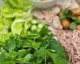 Hình bước làm 4 của món Bún Chả Eat Clean