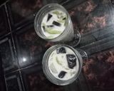 Foto langkah ke 4 dari resep Es Cincau Dua Rasa.