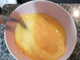 Huevos revueltos con espinacas