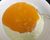 A picture of step 3 of Mango phirni.