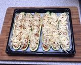 Hússal töltött cukkini-hajók (keto) recept fázis 4 fotója