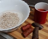Foto del paso 1 de la receta Judías de dos colores (blancas y verdes)