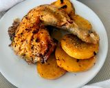 Foto del paso 9 de la receta: Pollo asado en freidora de aire {con condimento "Montreal Steak"}