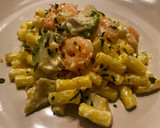 Foto del paso 6 de la receta: Ensalada de pasta con gambas y aguacate 🥑