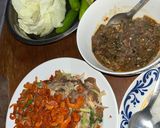 รูปขั้นตอนการทำที่ 1 ของ น้ำพริกปลาร้า