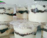 Foto langkah ke 3 dari resep Cheese cake Lumer Oreo.