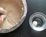 A picture of step 3 of Dahi vada.