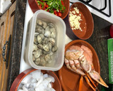 Foto del paso 1 de la receta: Arroz caldoso mar y montaña