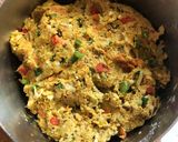 A picture of step 2 of Mixed Veg. Muthia (Steamed Veggie Dumplings - Gujarati Style).