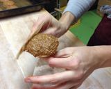 A picture of step 8 of Lebkuchen (German Christmas Cookies).
