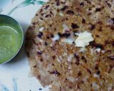 A picture of step 4 of Stuff paratha.
