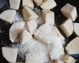 A picture of step 2 of Caramelized Sweet potatoes.