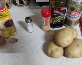 Foto del paso 1 de la receta: Patatas al horno con salsa alioli