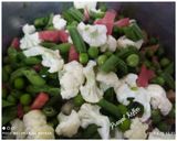 A picture of step 6 of Vegetables Pulao.