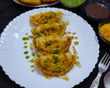 गुजराती घूघरा चाट (Gujarati ghughra chaat recipe in hindi) रेसिपी चरण 6 फोटो