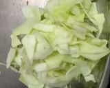 A picture of step 1 of Chapathi spring rolls.