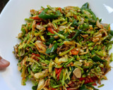 Foto langkah ke 6 dari resep 13. Tumis Bunga Pepaya Teri (Anti Pahit).