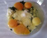 A picture of step 3 of Rainbow Swiss Chard and Potato Frittata.