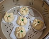 Foto langkah ke 10 dari resep Bakpao Kentang (no mixer) Isi Pasta Kacang Hijau.